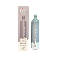 Load image into Gallery viewer, Clear - Fire Float 3000 - Light Menthol Zero Nicotine