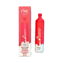Load image into Gallery viewer, Fire Float 3000 Cranberry Grape Zero Nicotine Vape
