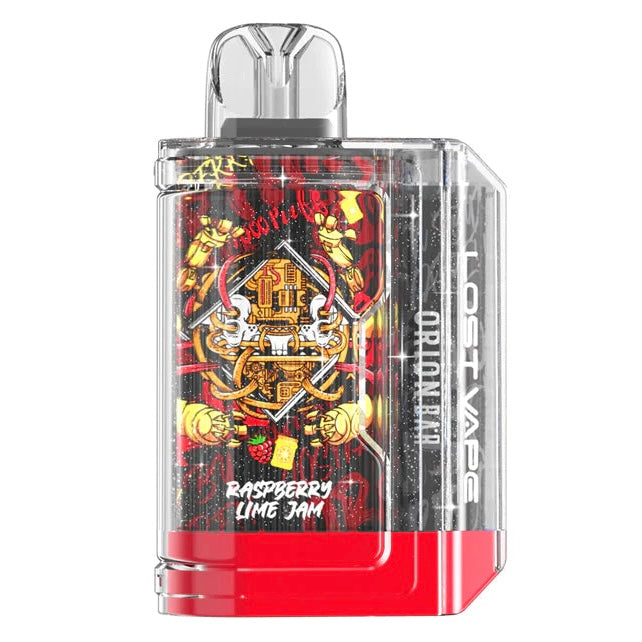 Orion Bar 7500 - Raspberry Lime Jam Flavor Delight