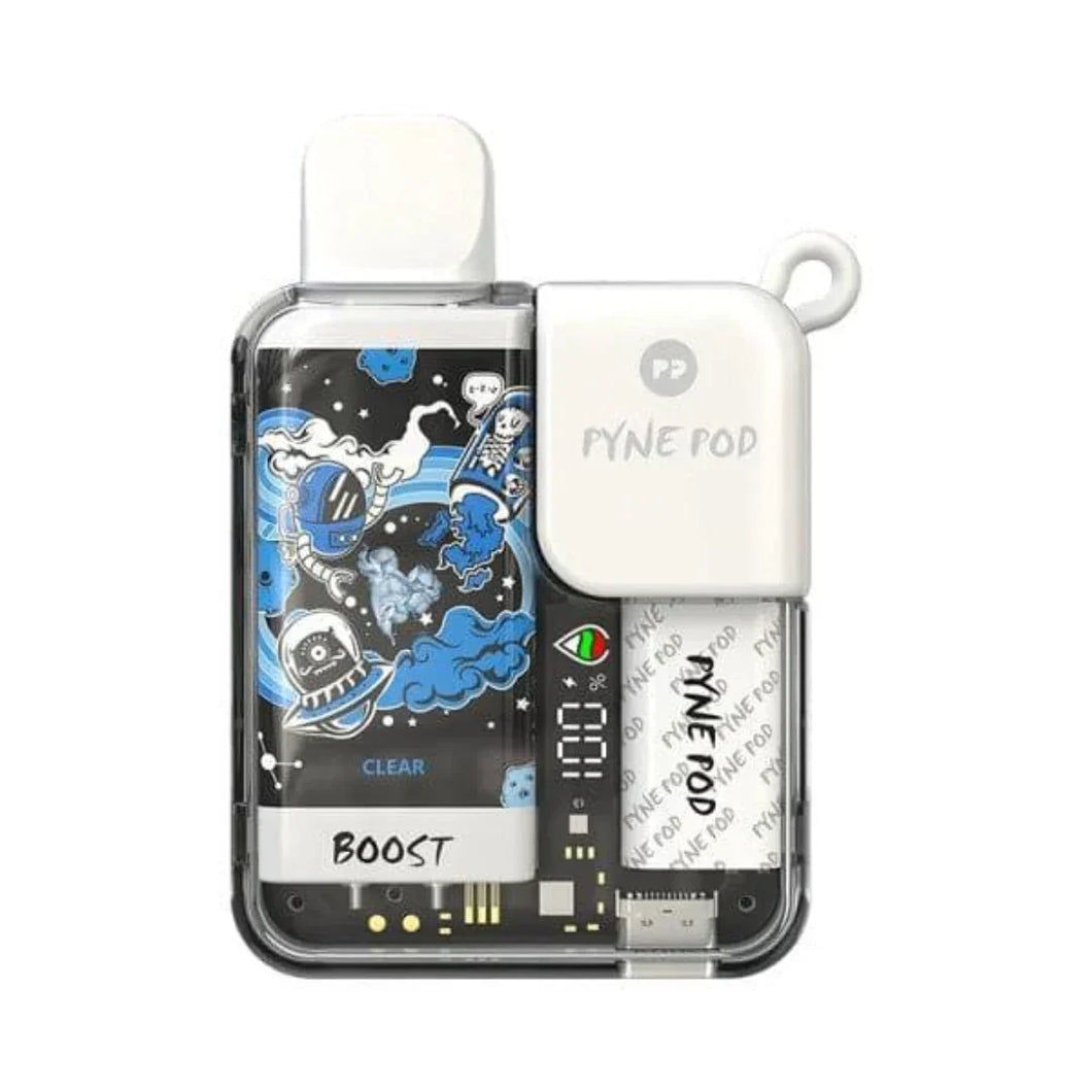 Clear - Pyne Pod Boost 8500 Disposable Vape Clear Flavor