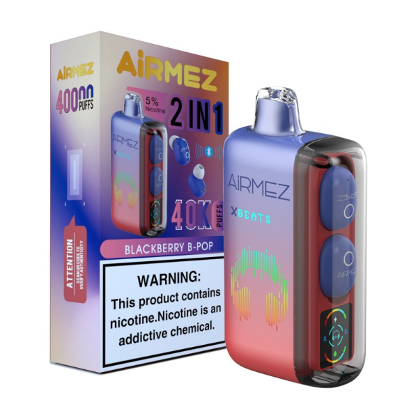 Blackberry B-Pop - AirMez X-Beats 40K Flavor Fusion