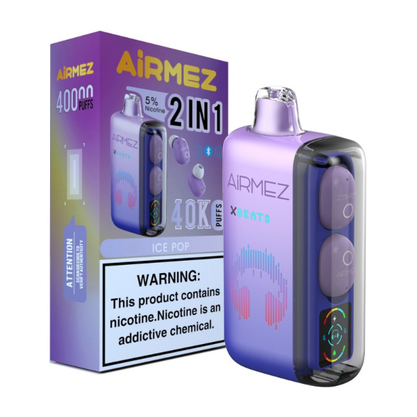 AirMez X-Beats 40K Ice Pop Disposable Vape Experience