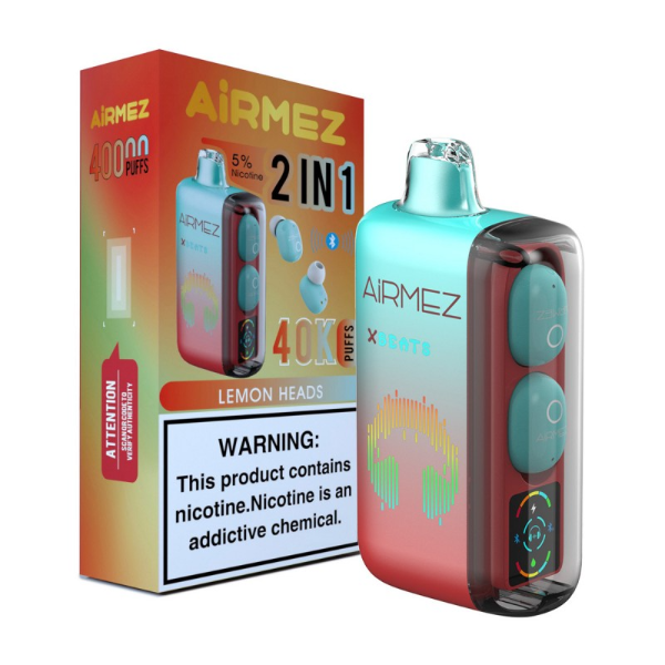 AirMez X-Beats 40K - Lemon Heads Flavor Vape Device