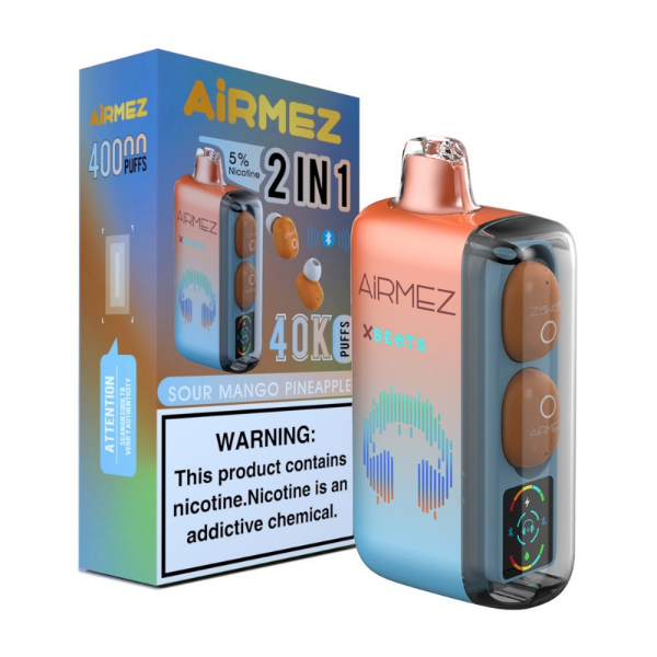 AirMez X-Beats 40K - Sour Mango Pineapple Flavor