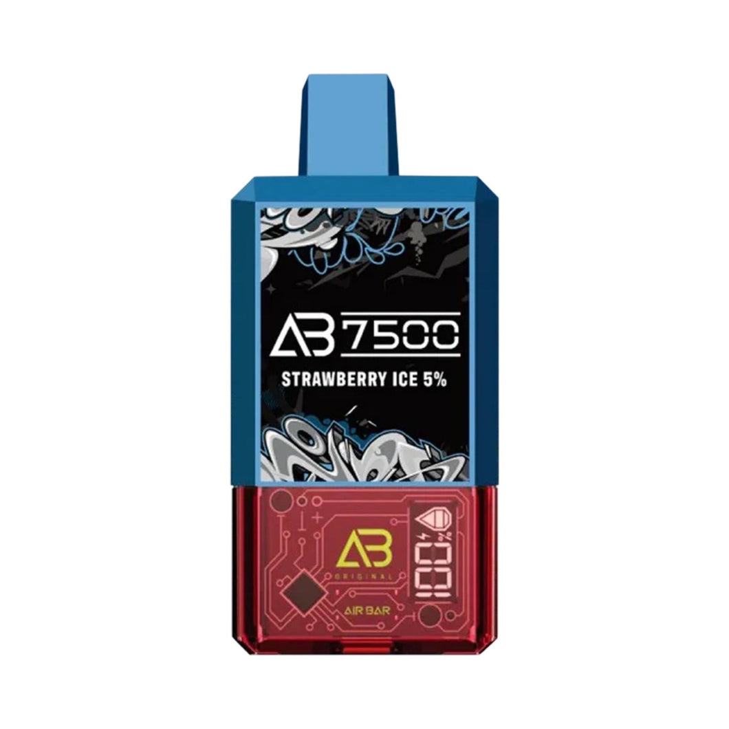 Air Bar AB7500 - Strawberry Ice Flavor for Vaping