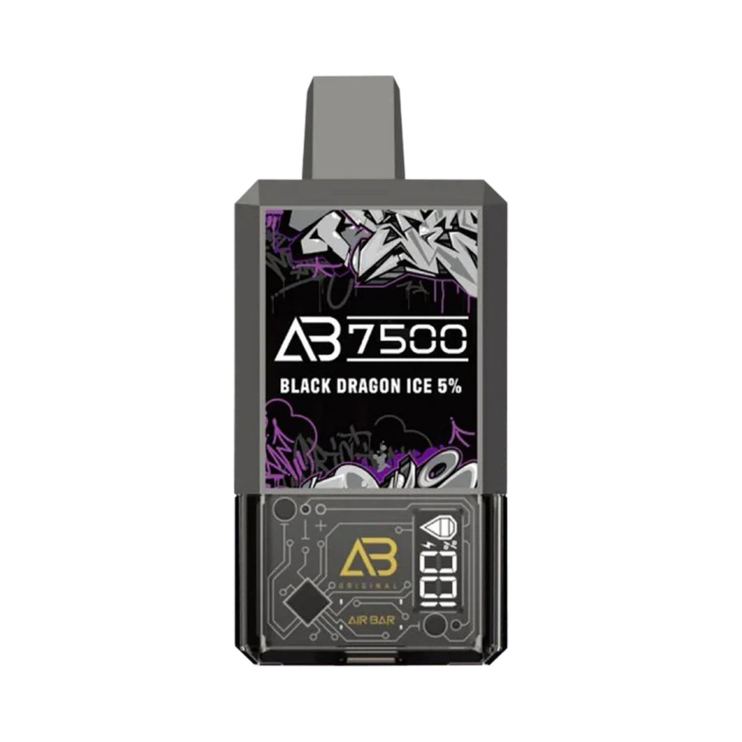 Air Bar AB7500 - Black Dragon Ice Disposable Vape