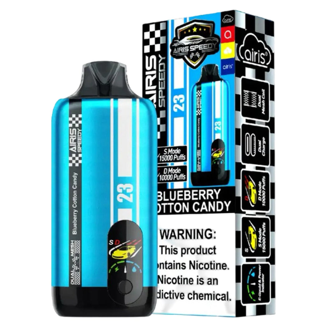 Airis Speedy 15000 Blueberry Cotton Candy Vape Delight