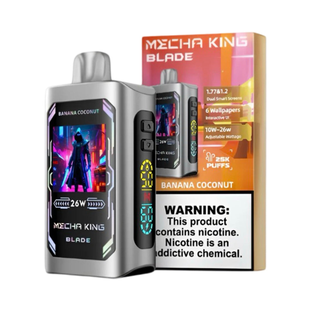 Mecha King Blade 25000 - Banana Coconut Flavor Delight