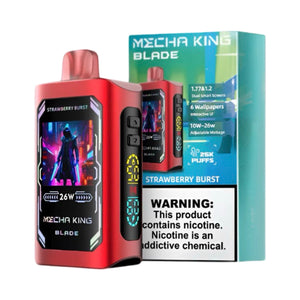 Mecha King - Blade 25000 Strawberry Burst Disposable Vape