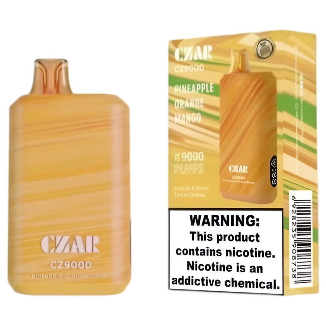 CZAR CZ9000 Pineapple Orange Mango Disposable Vape