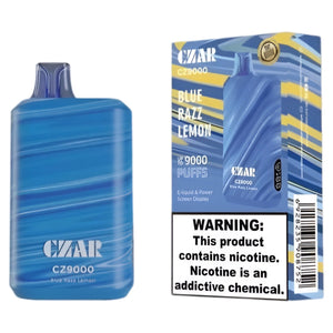 CZAR CZ9000 Blue Razz Lemon Disposable Vape 9000 Puffs