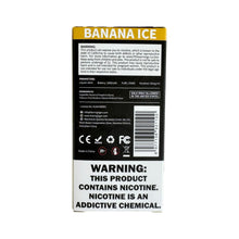 Load image into Gallery viewer, Luffbar Boring Tiger 25000 - Banana Ice Disposable Vape
