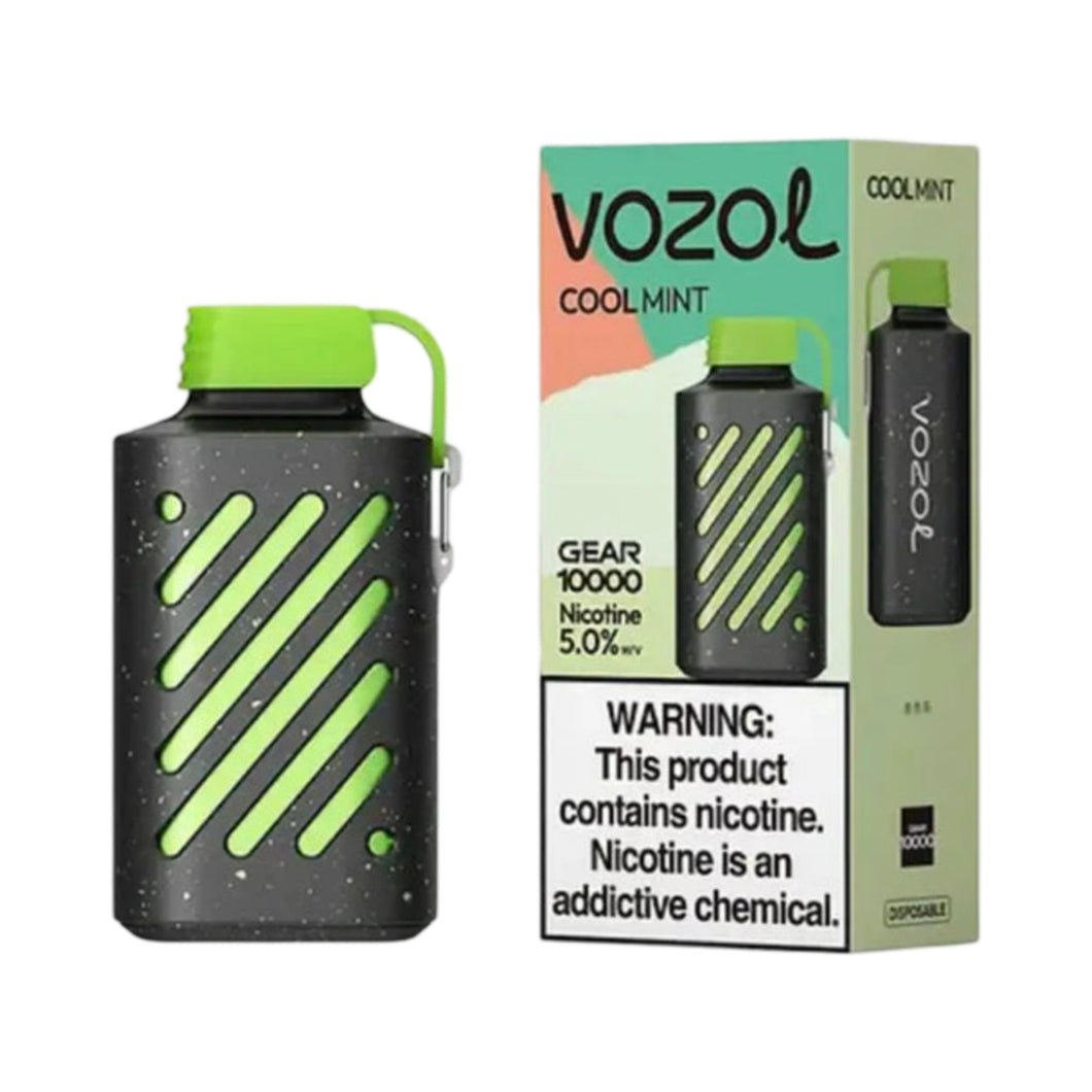 Vozol Gear 10000 - Cool Mint Disposable Vape Device