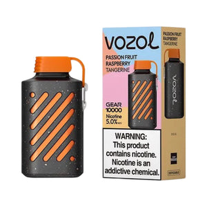 Vozol Gear 10000 Passion Fruit Raspberry Tangerine Vape