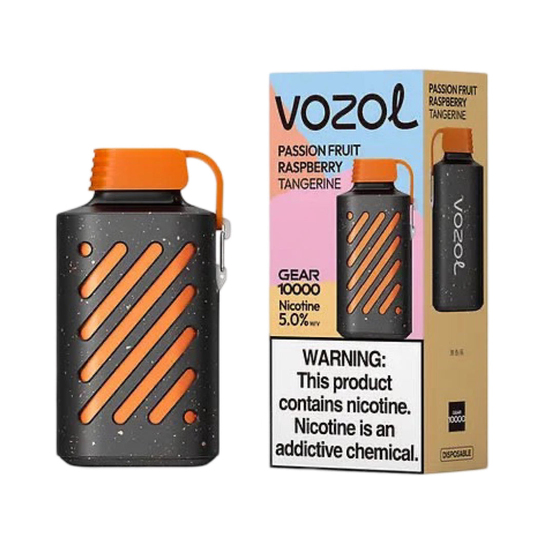 Vozol Gear 10000 Passion Fruit Raspberry Tangerine Vape